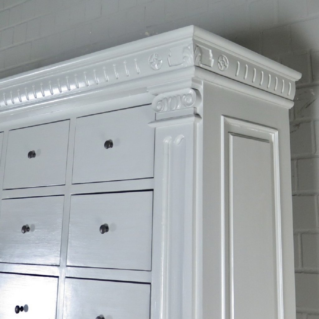Apothekerschrank Ladenschrank Anna Massivholz 2,50 m