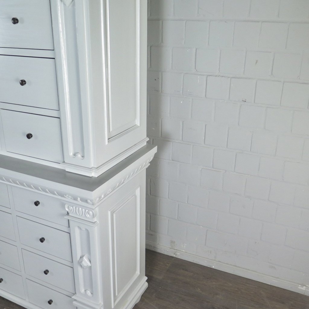 Apothekerschrank Ladenschrank Anna Massivholz 2,50 m