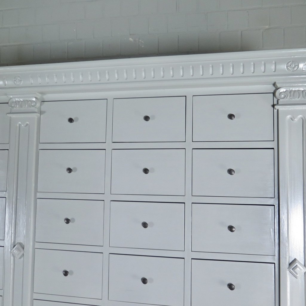 Apothekerschrank Ladenschrank Anna Massivholz 2,50 m
