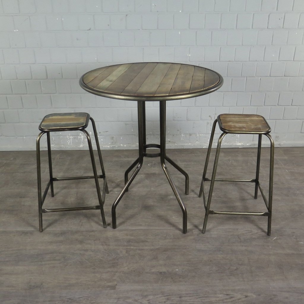 Bistrotisch Tisch Ø 0,80 m Mangoholz