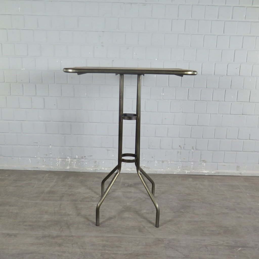 Stehtisch Tisch 0,80 m x 0,80 m Mangoholz