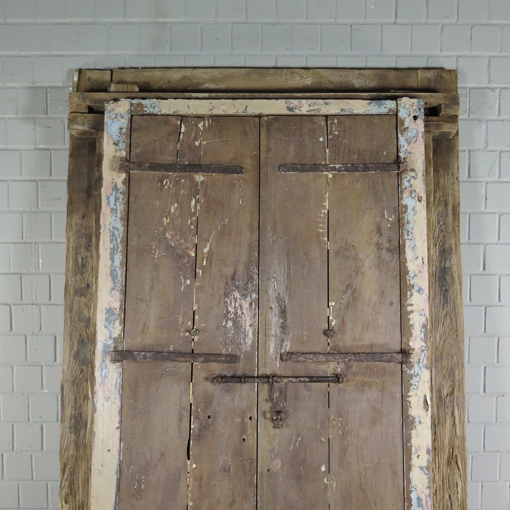 Tür Eingangstür Haustür 1910 Teakholz
