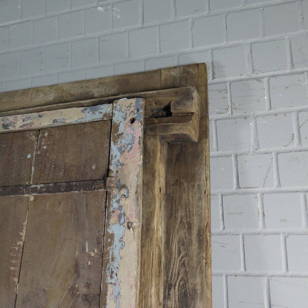 Tür Eingangstür Haustür 1910 Teakholz