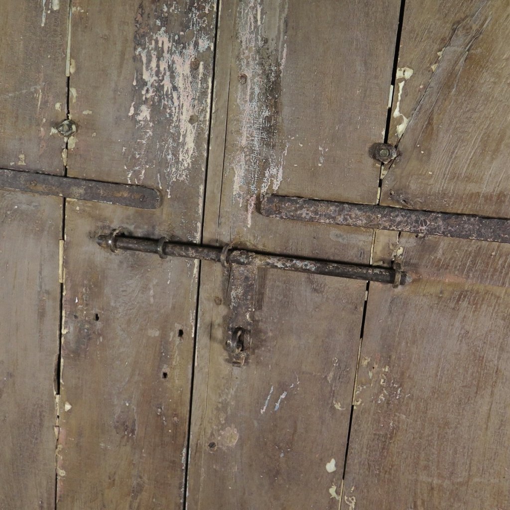 Tür Eingangstür Haustür 1910 Teakholz