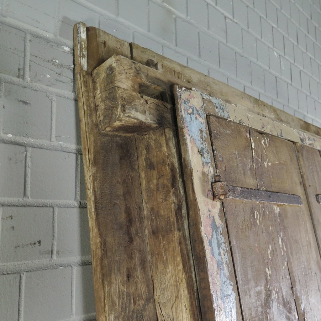 Tür Eingangstür Haustür 1910 Teakholz
