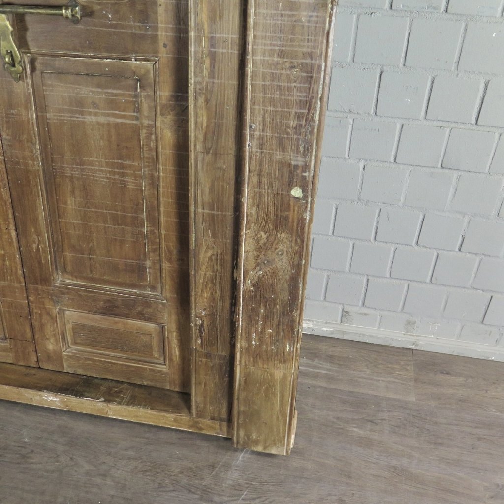Tür Eingangstür Haustür 1910 Teakholz