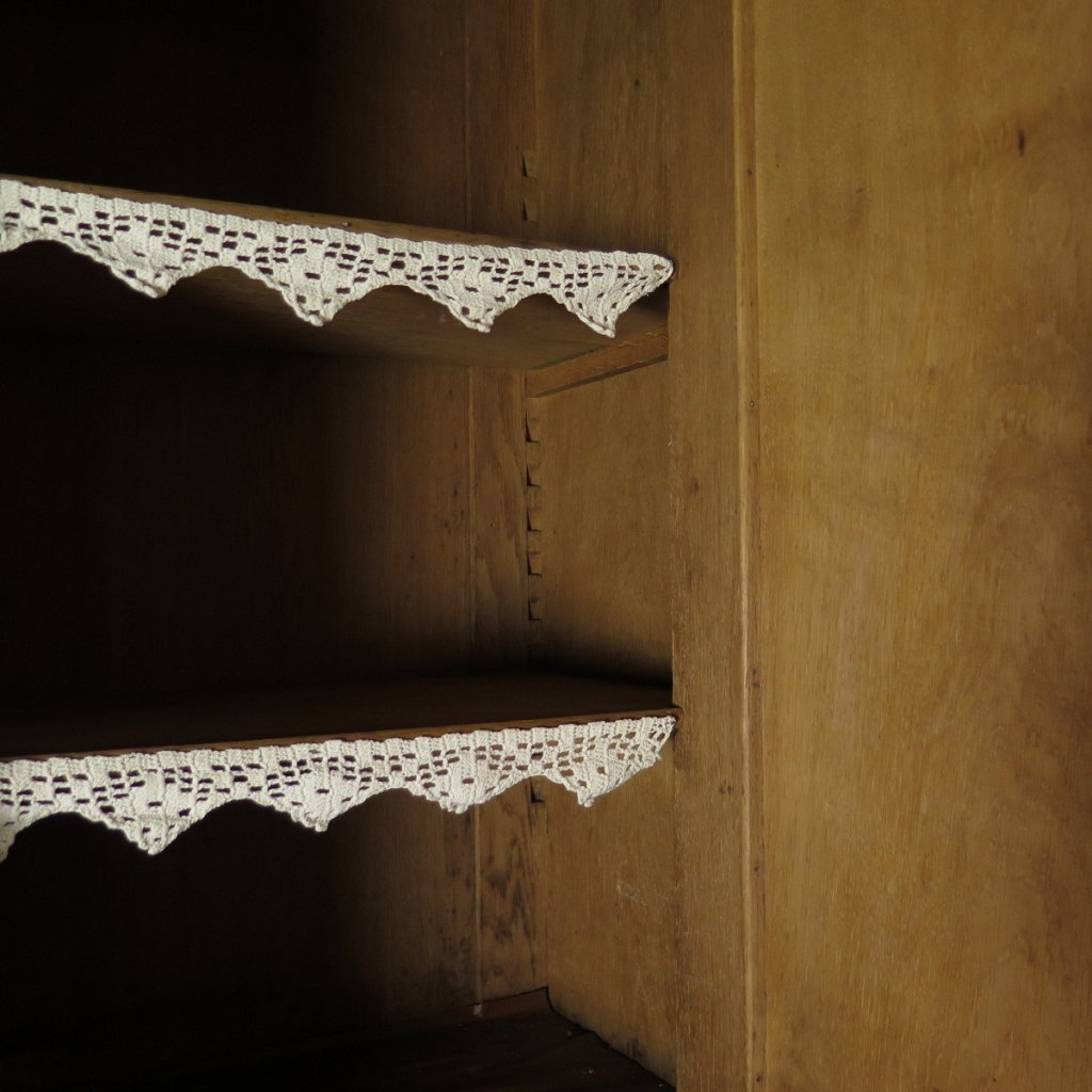 Buffetschrank Schrank Gründerzeit 1880 Nussbaum