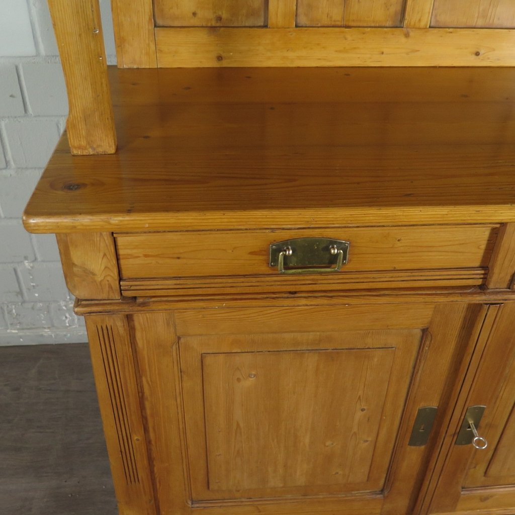 Buffetschrank Schrank Jugendstil 1910 Kiefer