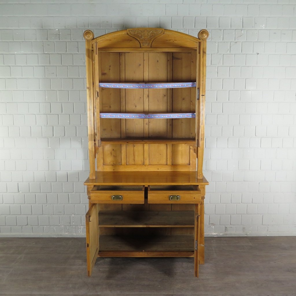 Buffetschrank Schrank Jugendstil 1910 Kiefer