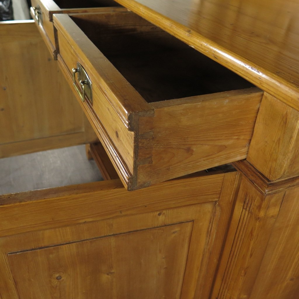 Buffetschrank Schrank Jugendstil 1910 Kiefer