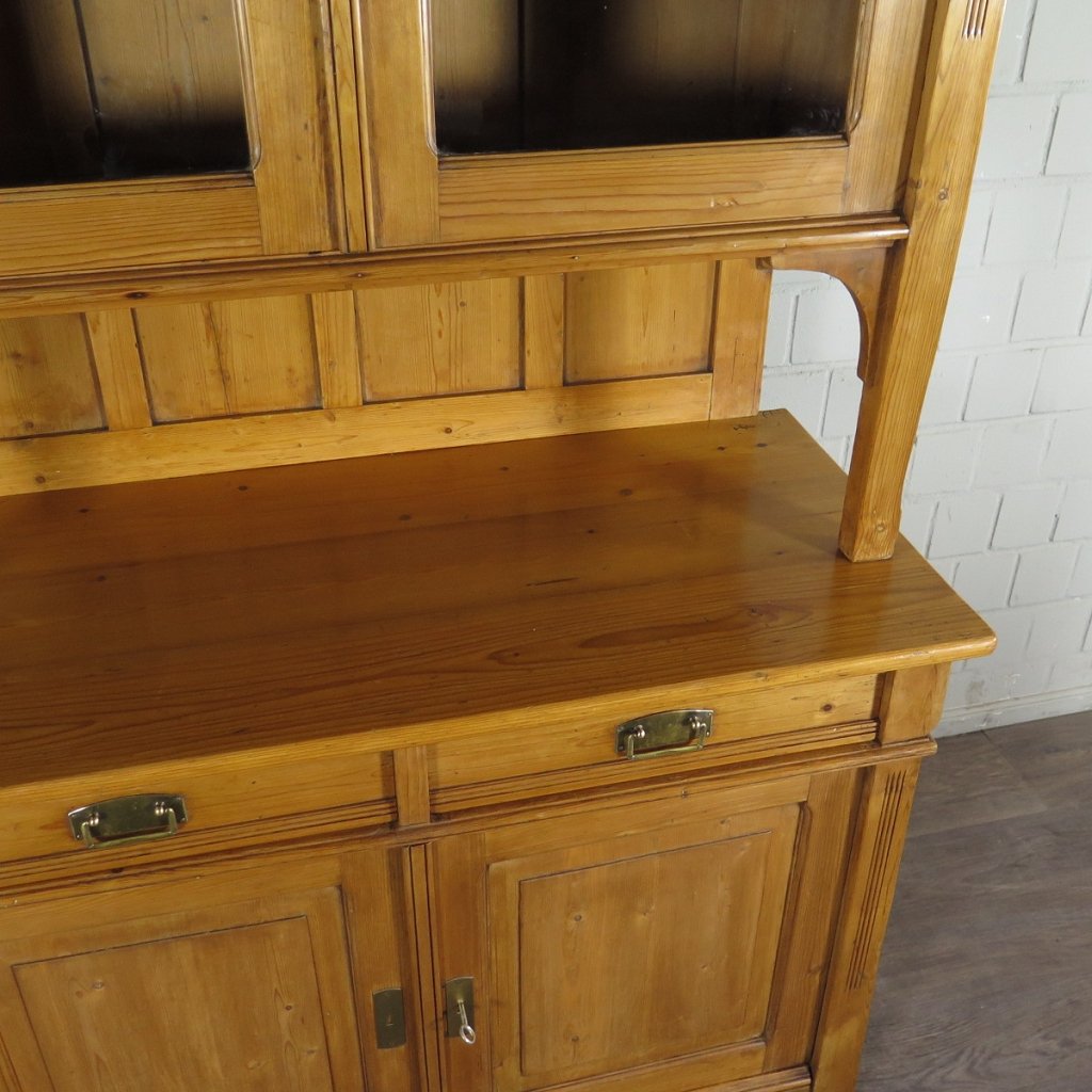 Buffetschrank Schrank Jugendstil 1910 Kiefer