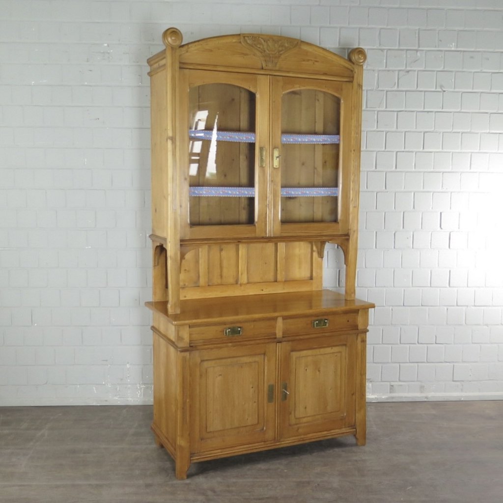 Buffetschrank Schrank Jugendstil 1910 Kiefer