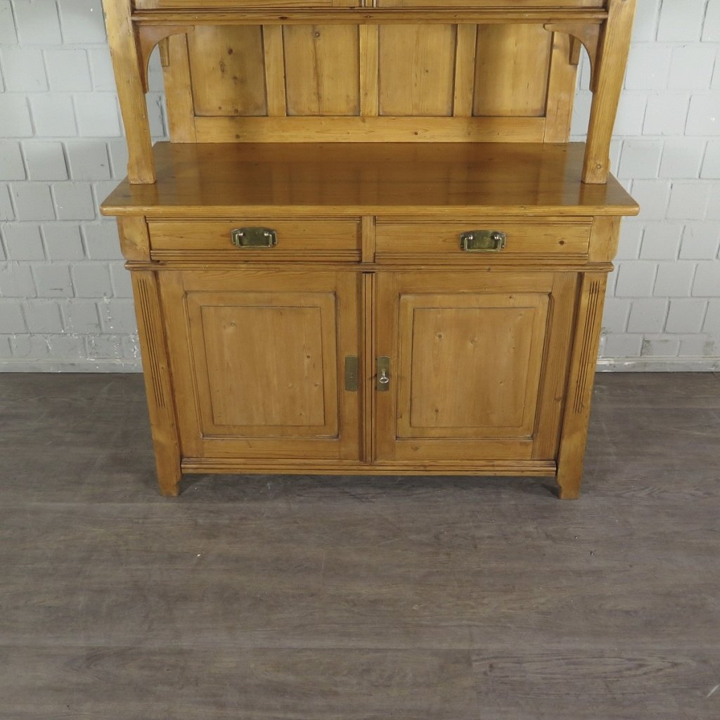 Buffetschrank Schrank Jugendstil 1910 Kiefer