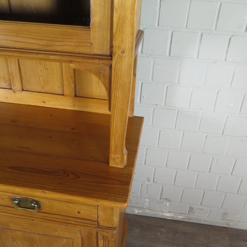 Buffetschrank Schrank Jugendstil 1910 Kiefer