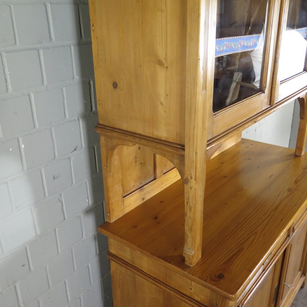 Buffetschrank Schrank Jugendstil 1910 Kiefer