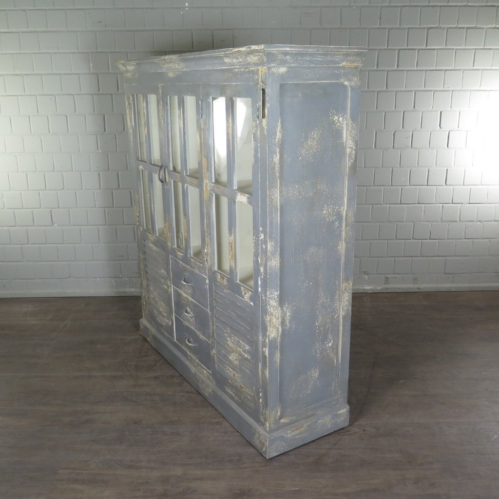 Ralph Lauren Vitrine Bücherschrank Teakholz 1,45 m