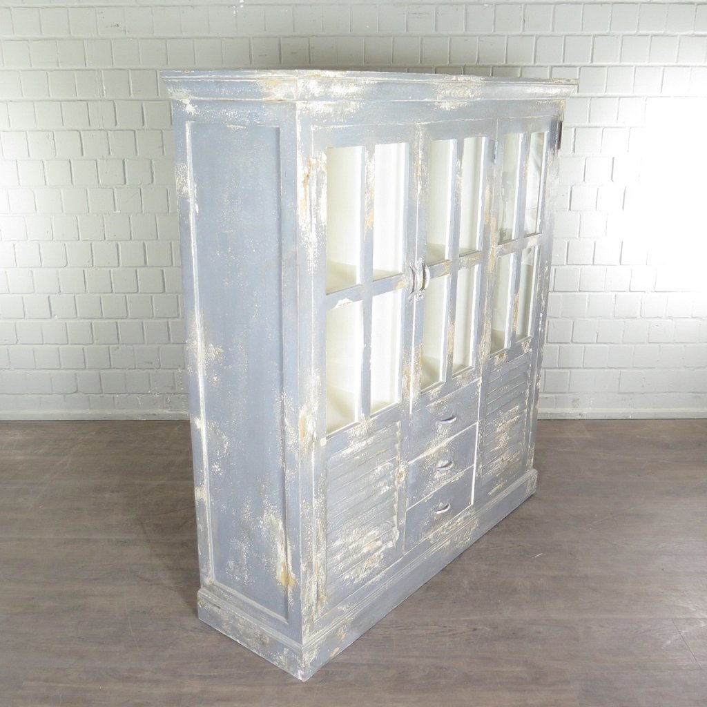 Ralph Lauren Vitrine Bücherschrank Teakholz 1,45 m