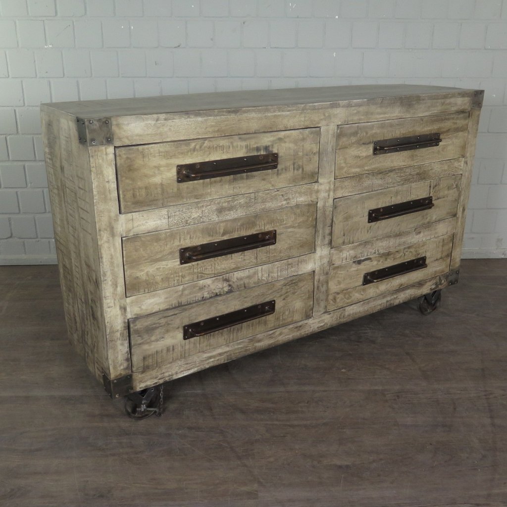 Kommode Sideboard Mangoholz 1,50 m