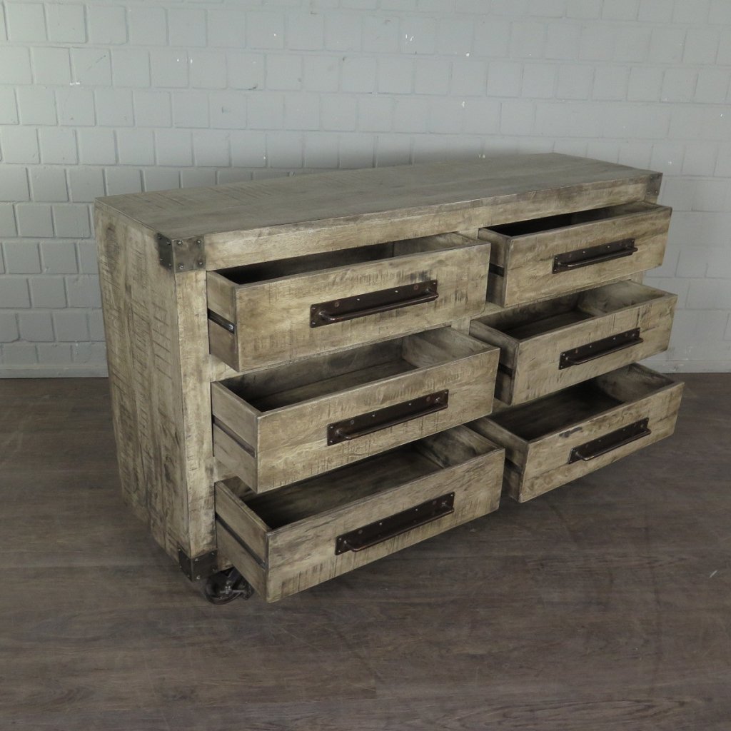 Kommode Sideboard Mangoholz 1,50 m