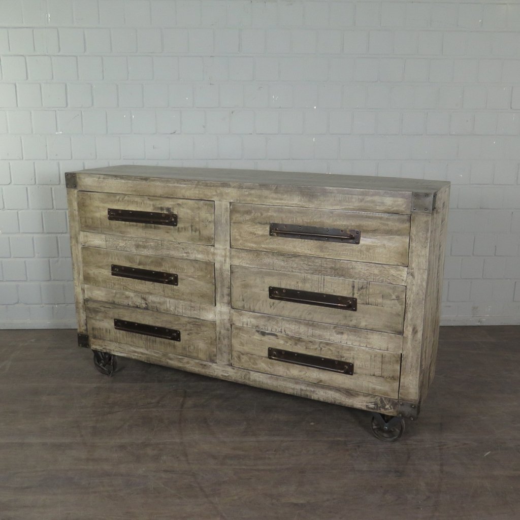 Kommode Sideboard Mangoholz 1,50 m