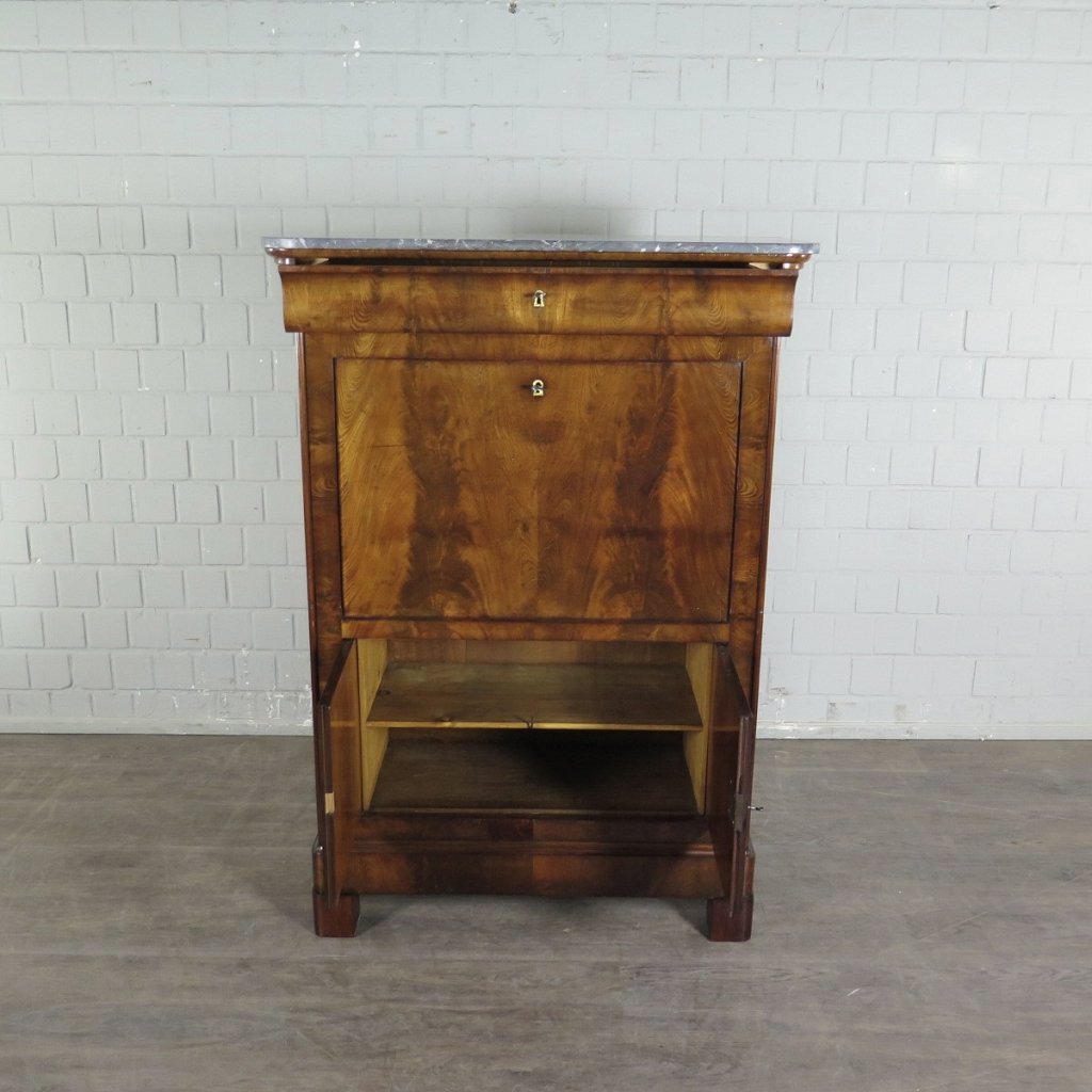Sekretär Biedermeier 1830 Mahagoni