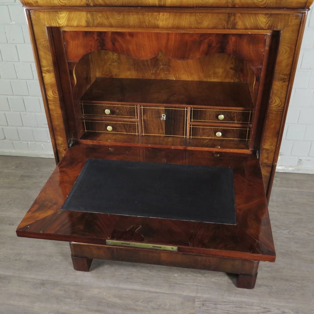 Sekretär Biedermeier 1830 Mahagoni