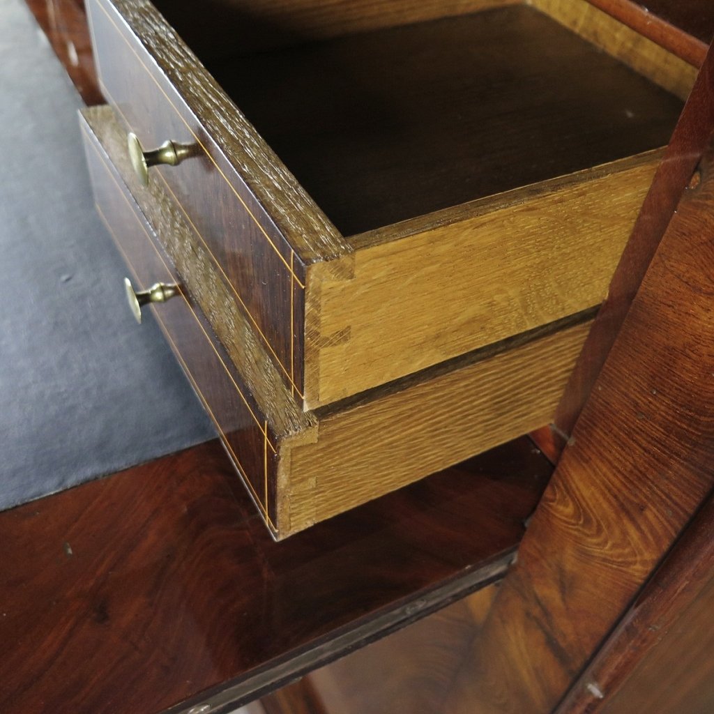 Sekretär Biedermeier 1830 Mahagoni