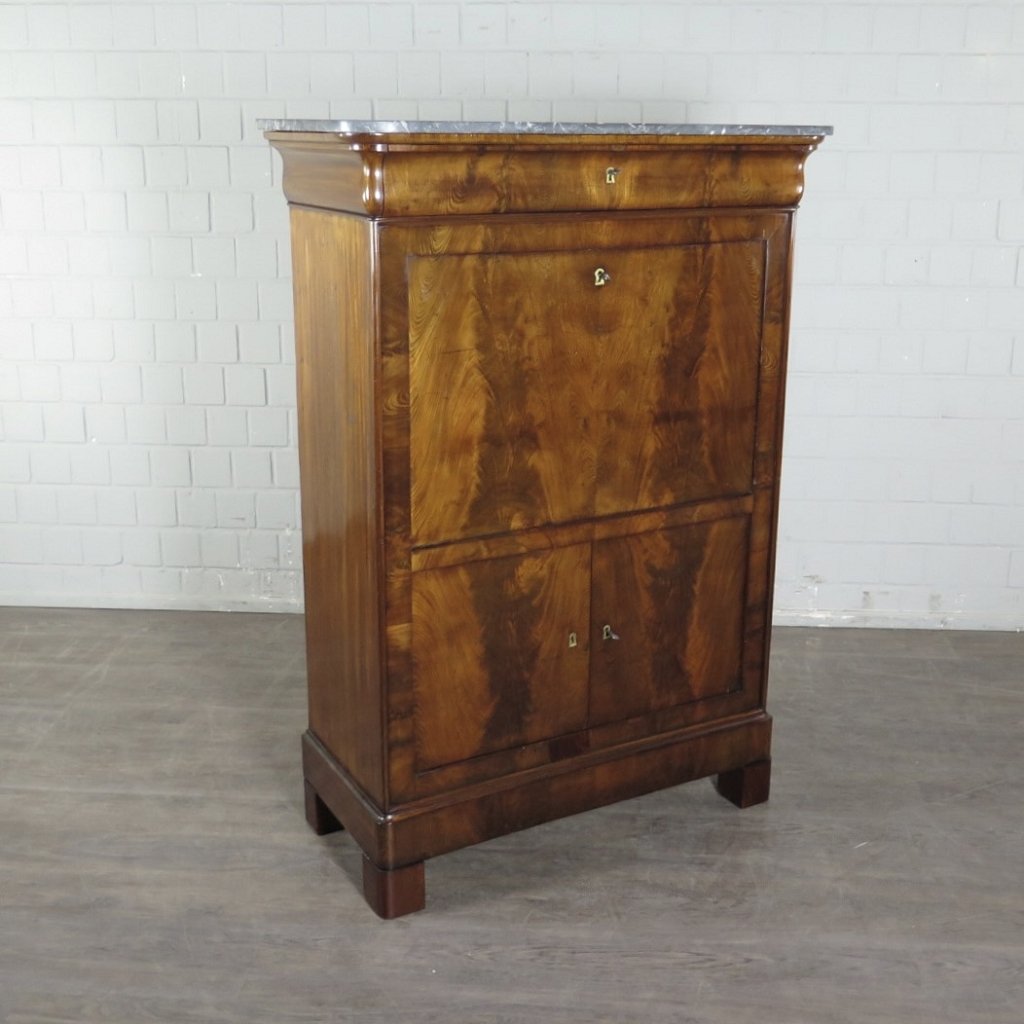 Sekretär Biedermeier 1830 Mahagoni