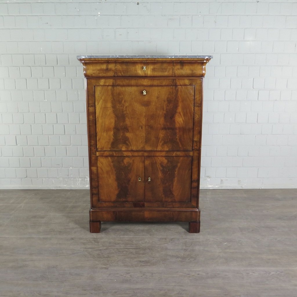 Sekretär Biedermeier 1830 Mahagoni