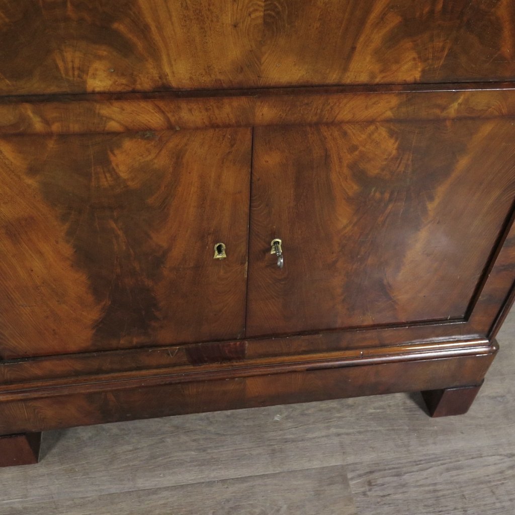 Sekretär Biedermeier 1830 Mahagoni