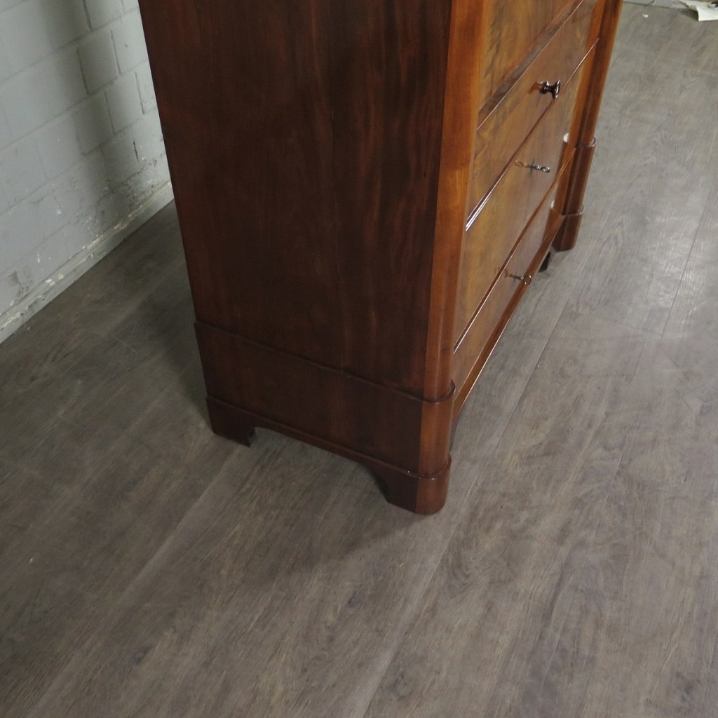 Sekretär Biedermeier 1830 Mahagoni