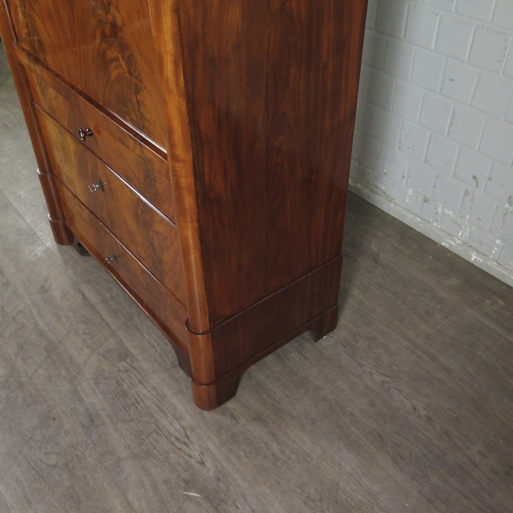 Sekretär Biedermeier 1830 Mahagoni