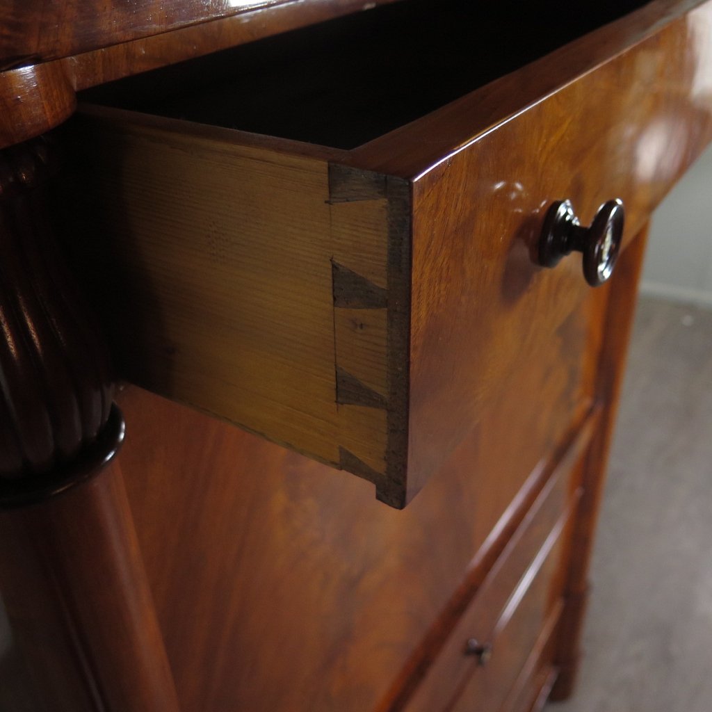 Sekretär Biedermeier 1830 Mahagoni