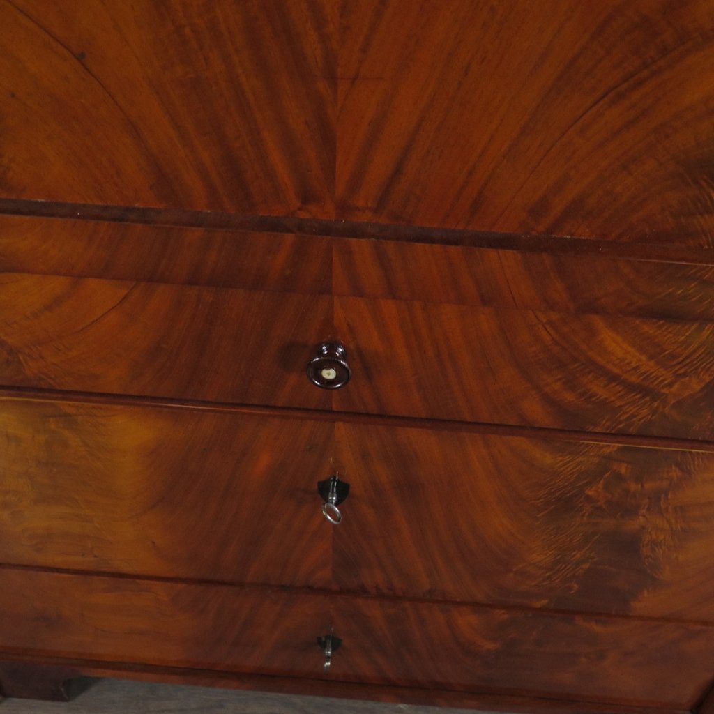 Sekretär Biedermeier 1830 Mahagoni