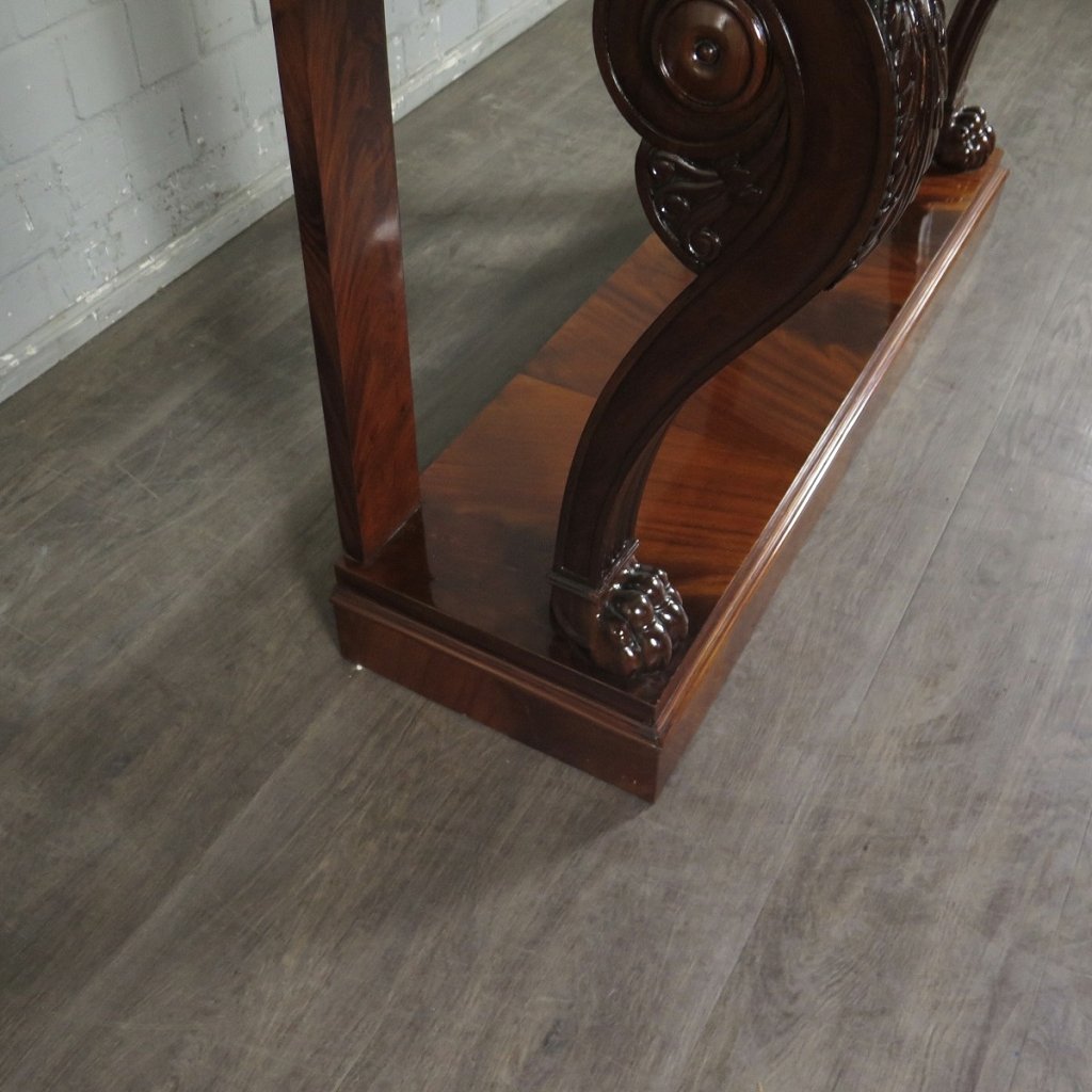 Wandtisch Konsolentisch Biedermeier 1820 Mahagoni