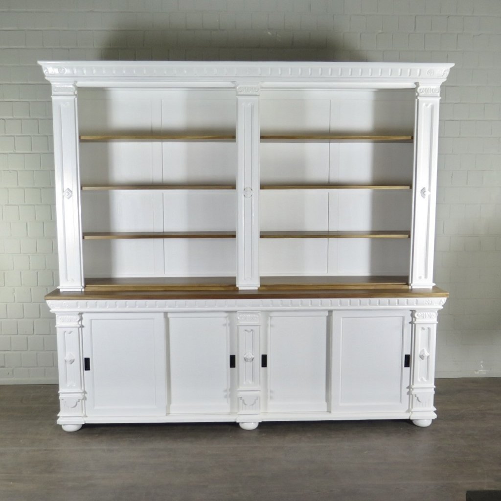 Bücherregal Ladenregal Anna Teakholz 2,50 m