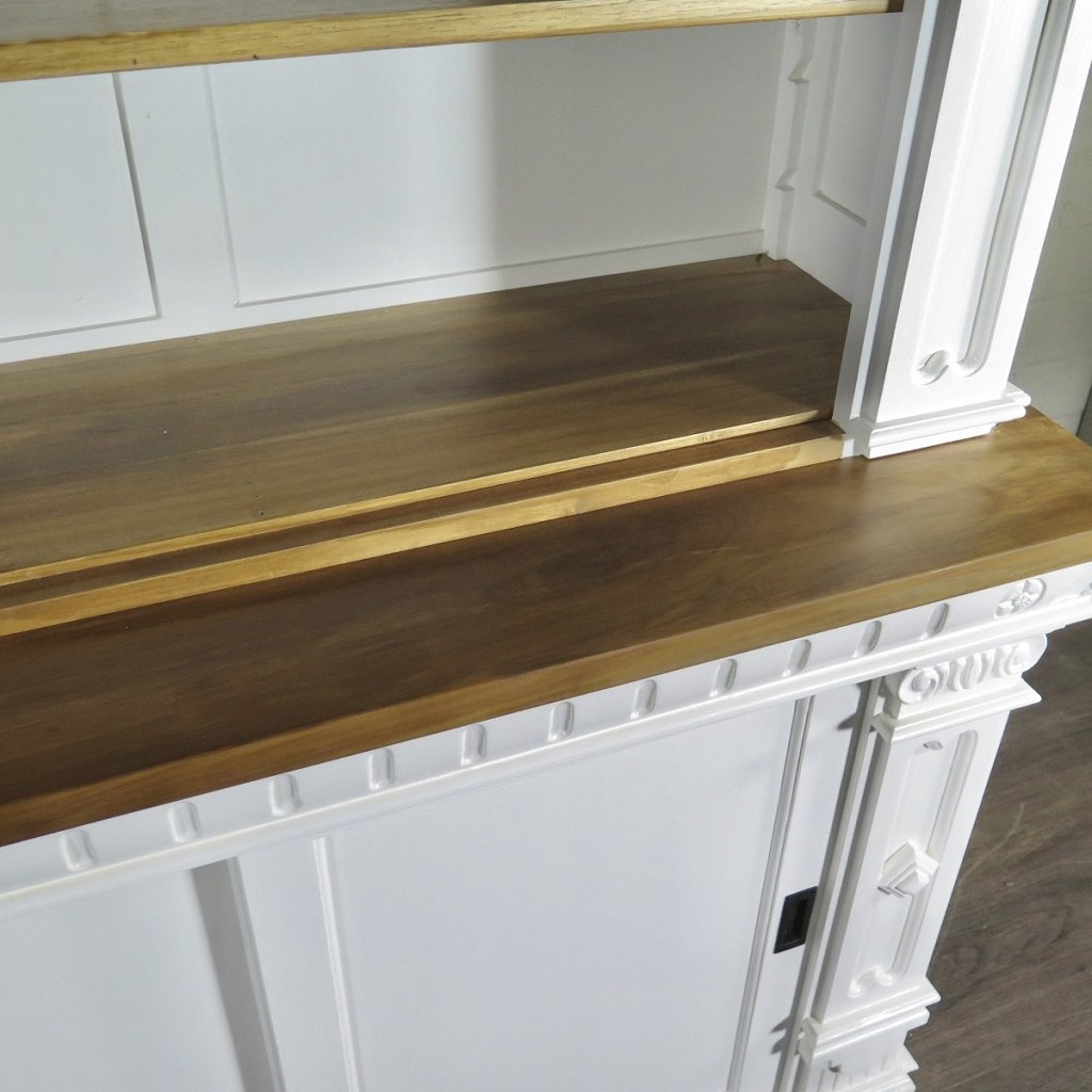 Bücherregal Ladenregal Anna Teakholz 2,50 m