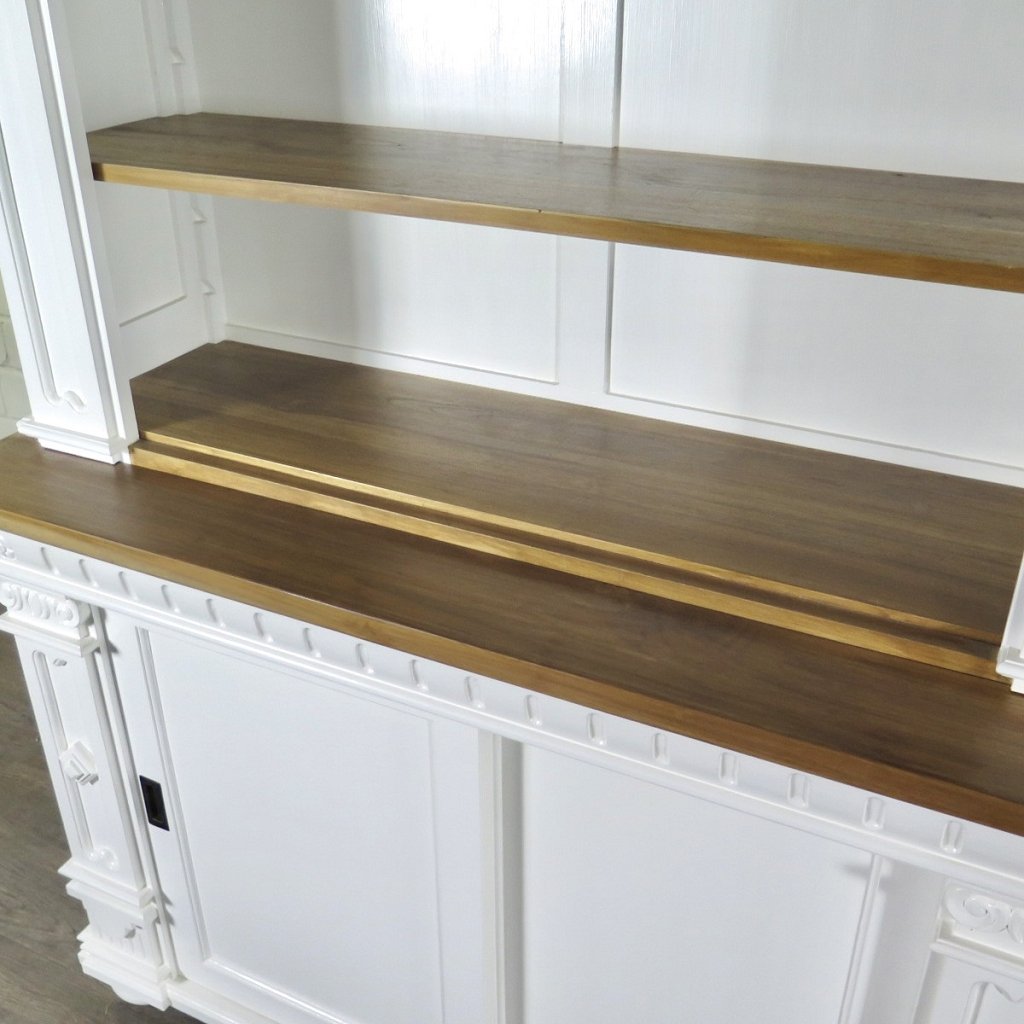 Bücherregal Ladenregal Anna Teakholz 2,50 m