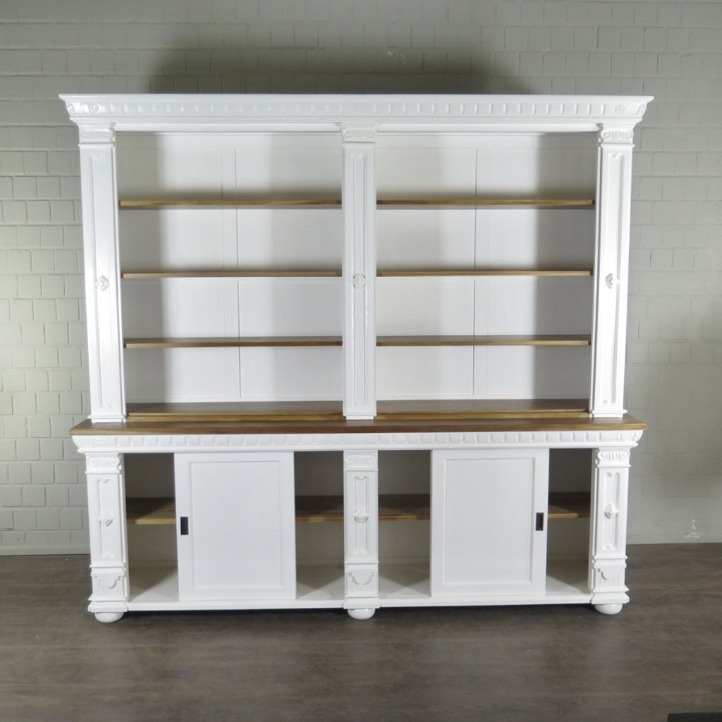 Bücherregal Ladenregal Anna Teakholz 2,50 m