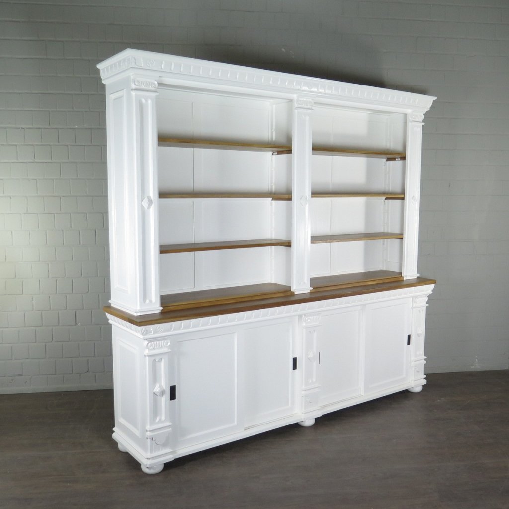 Bücherregal Ladenregal Anna Teakholz 2,50 m