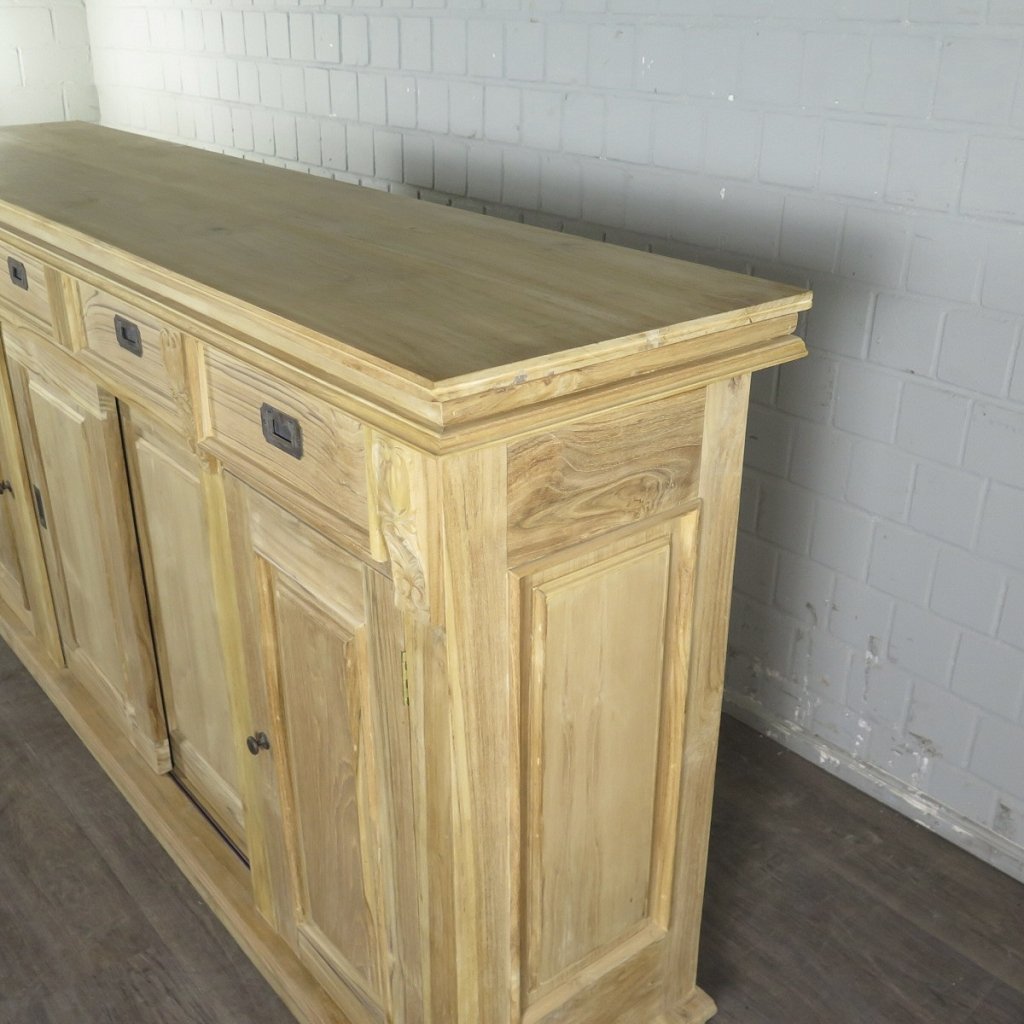 Sideboard Anrichte Teakholz 2,00 m