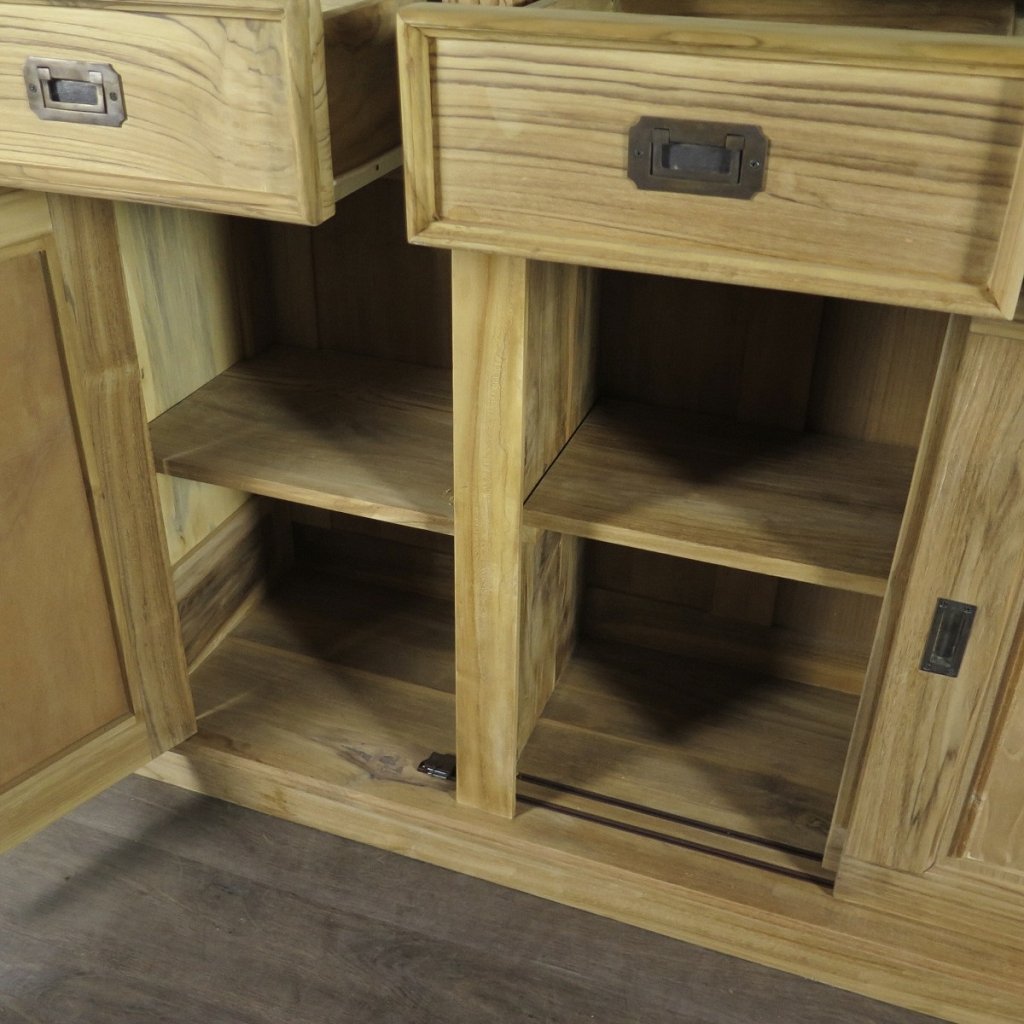 Sideboard Anrichte Teakholz 2,00 m