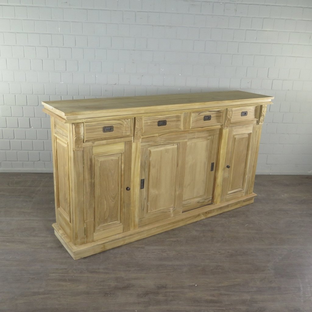 Sideboard Anrichte Teakholz 2,00 m
