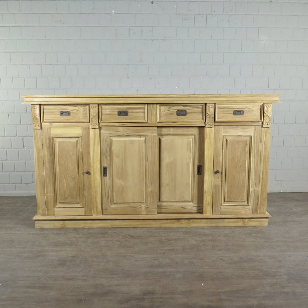Sideboard Anrichte Teakholz 2,00 m