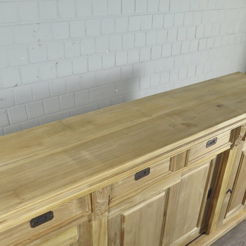 Sideboard Anrichte Teakholz 2,00 m
