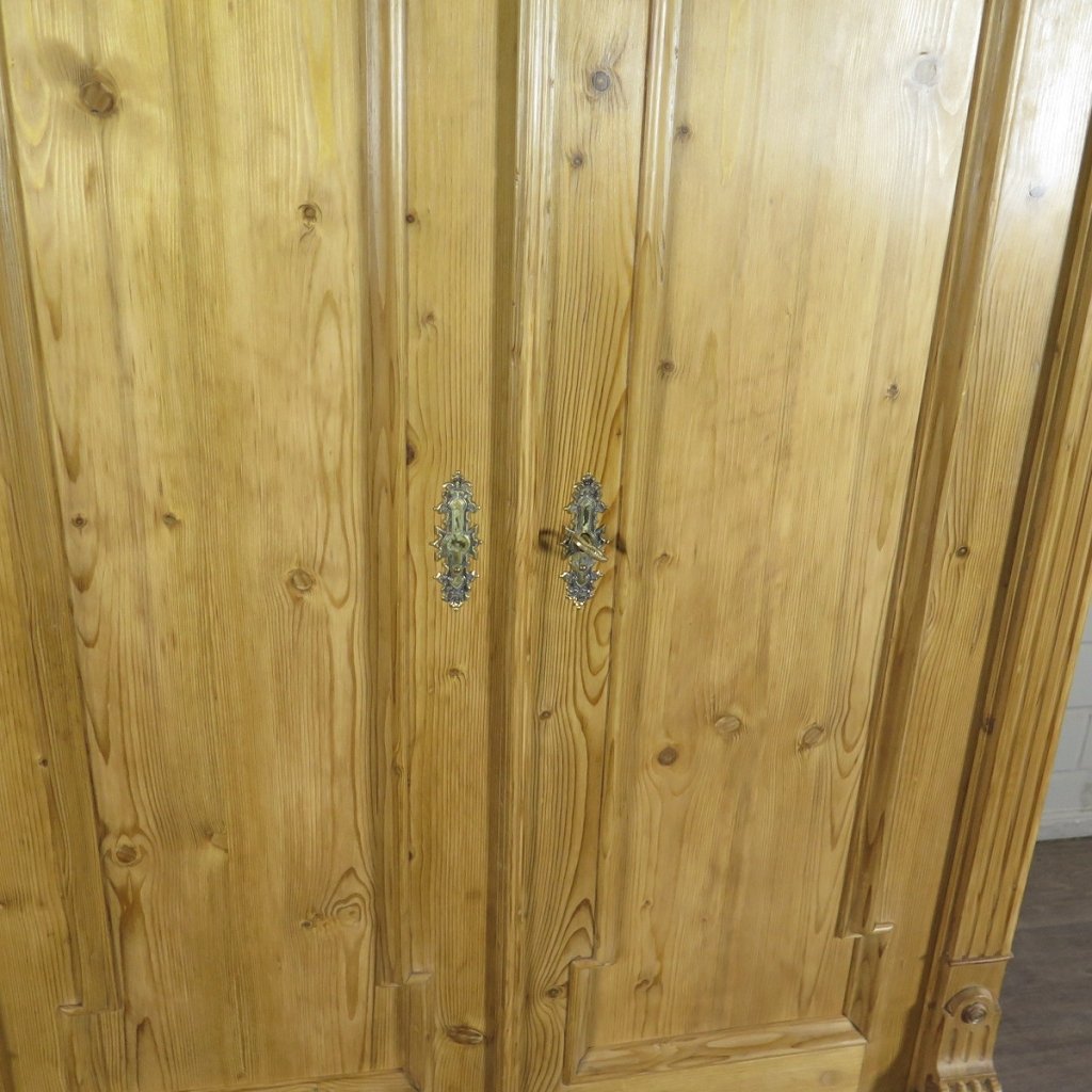 Schrank Kleiderschrank Gründerzeit 1880 Kiefer