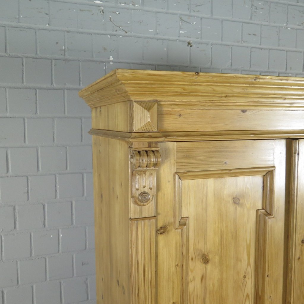 Schrank Kleiderschrank Gründerzeit 1880 Kiefer