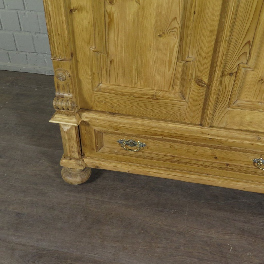 Schrank Kleiderschrank Gründerzeit 1880 Kiefer