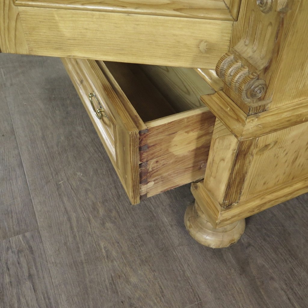 Schrank Kleiderschrank Gründerzeit 1880 Kiefer