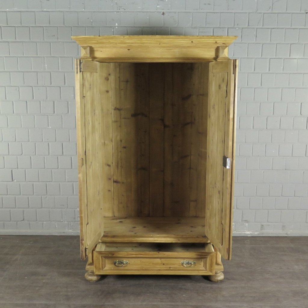 Schrank Kleiderschrank Gründerzeit 1880 Kiefer